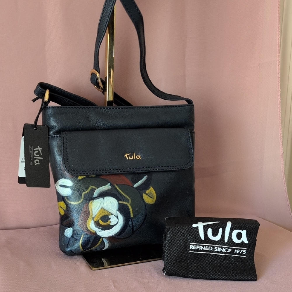 Tula Leather Crossbody Bag